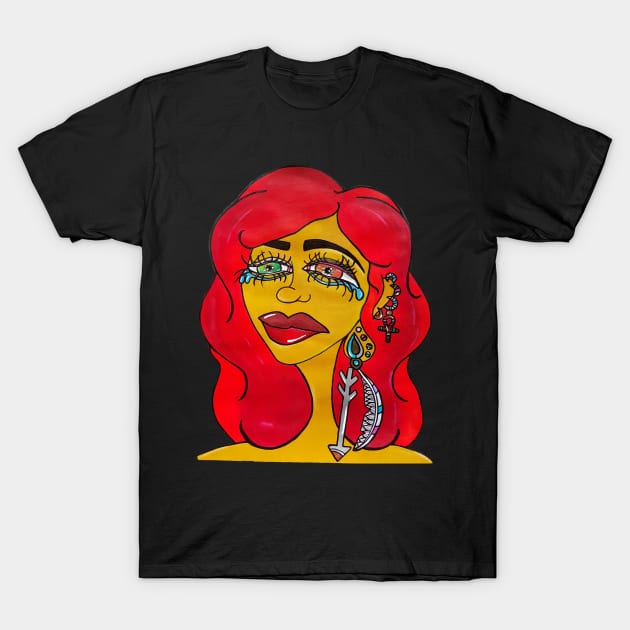 Ruby Sag T-Shirt by QueenCosmo